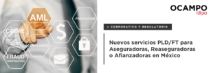 Nuevos servicios PLD/FT para Aseguradoras, Reaseguradoras o Afianzadoras en México